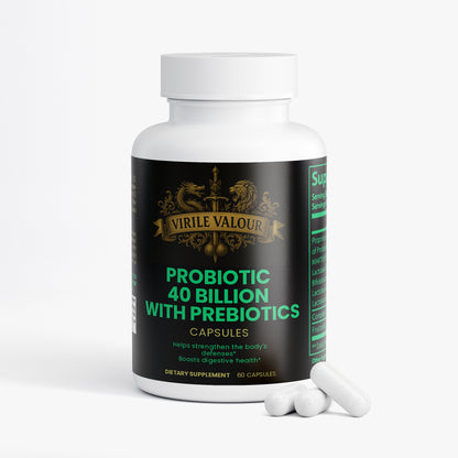 Probiotic 40 Billion with Prebiotics