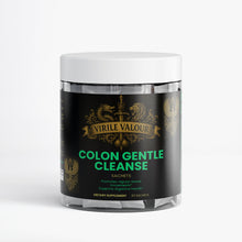 Jar of Virile Valour Colon Gentle Cleanse on a white background