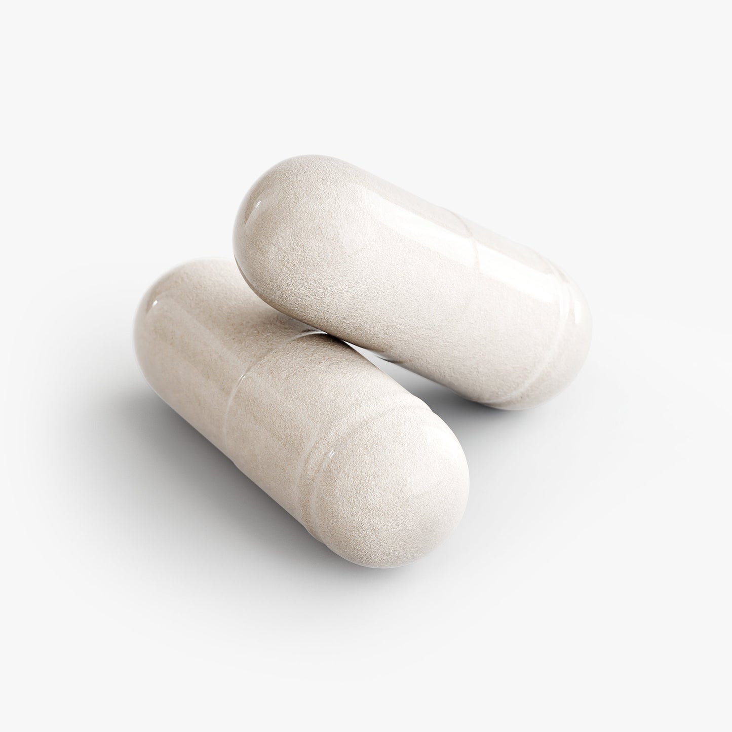 beige Virile Valour 5-HTP Capsules For Men on a white background