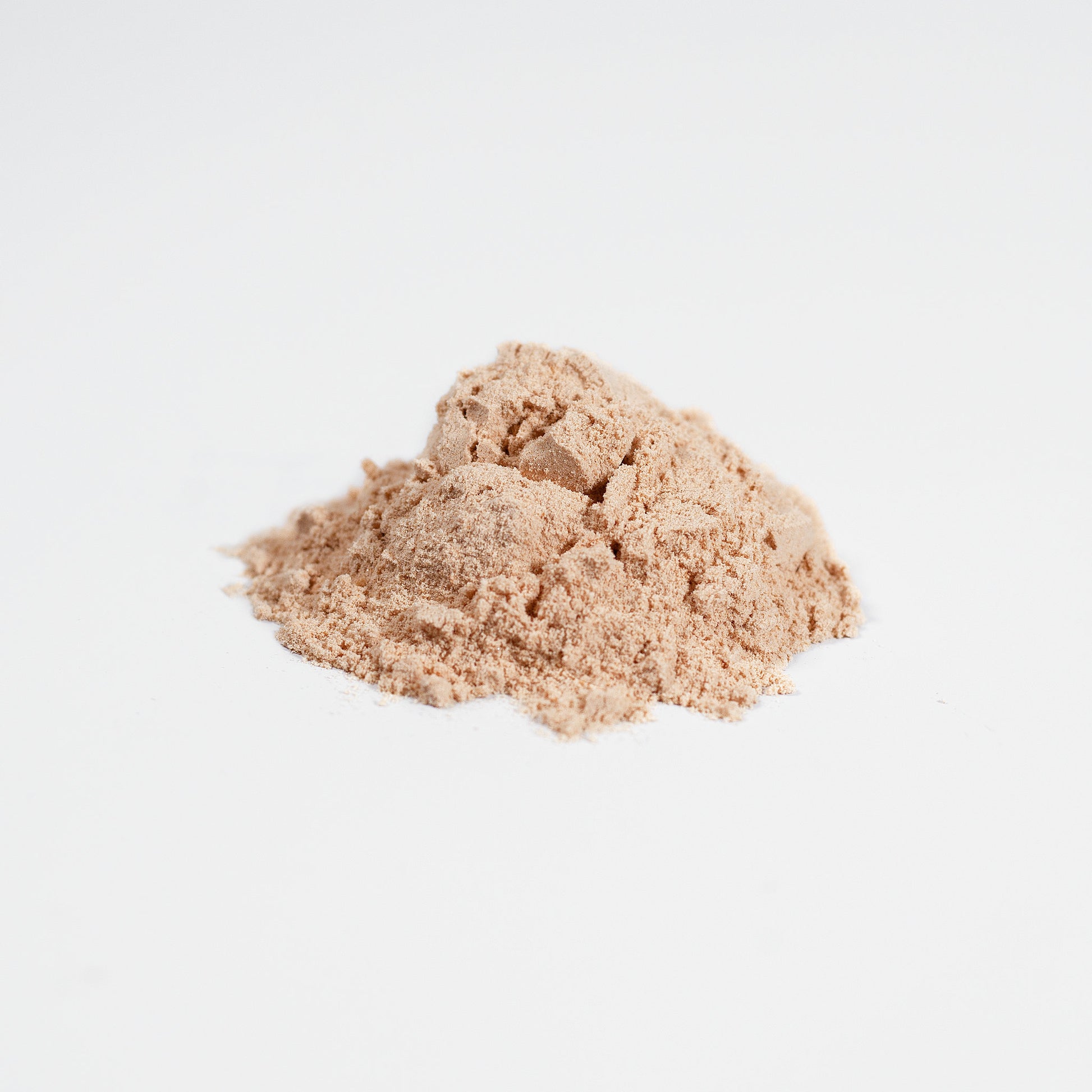 Virile Valour Fermented Mushroom Blend powder on a light gray background
