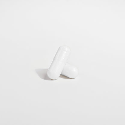 White Virile Valour Magnesium Glycinate For Men on a light gray background