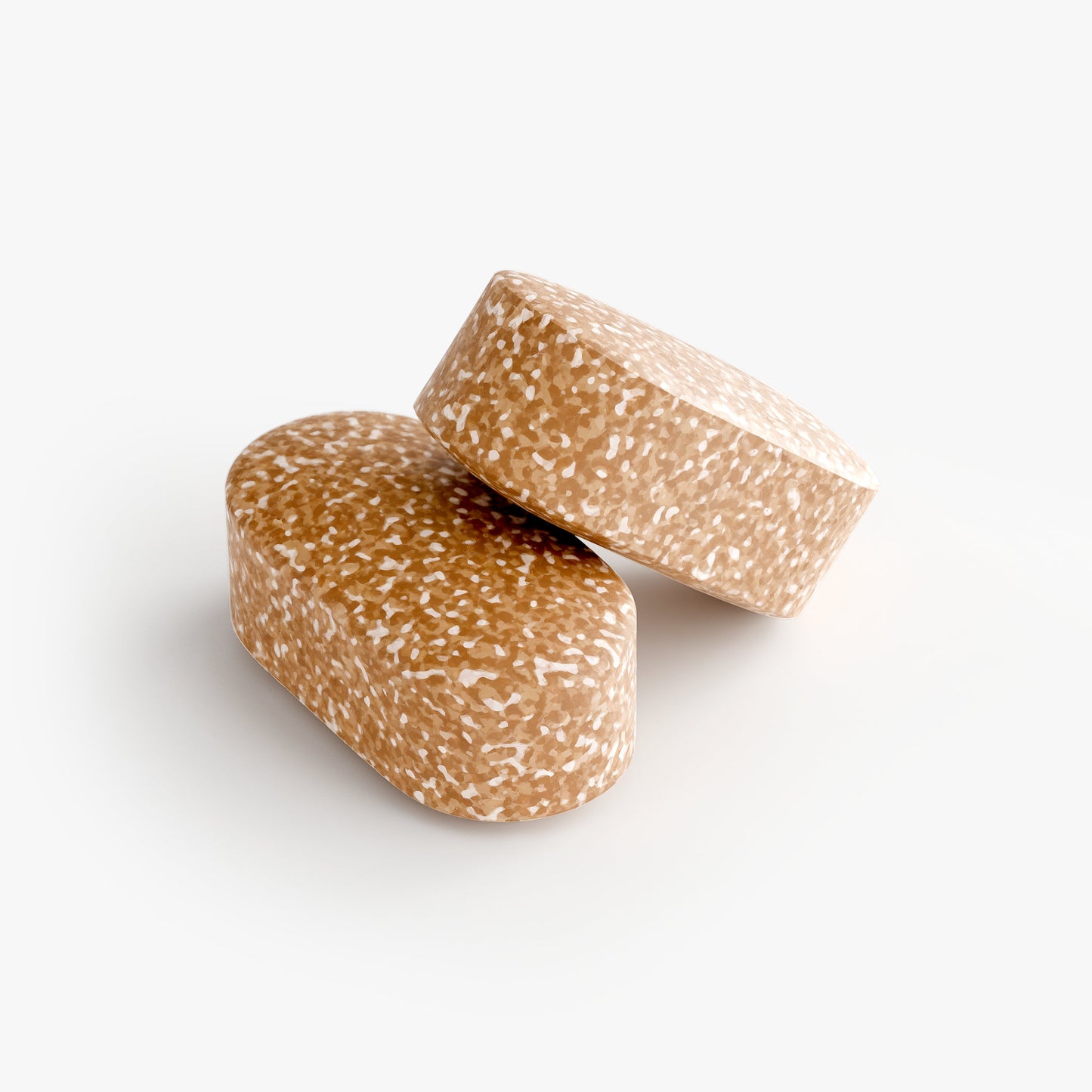 Virile Valour Mens Virile Tablets For Men brown speckled tablets on a white background