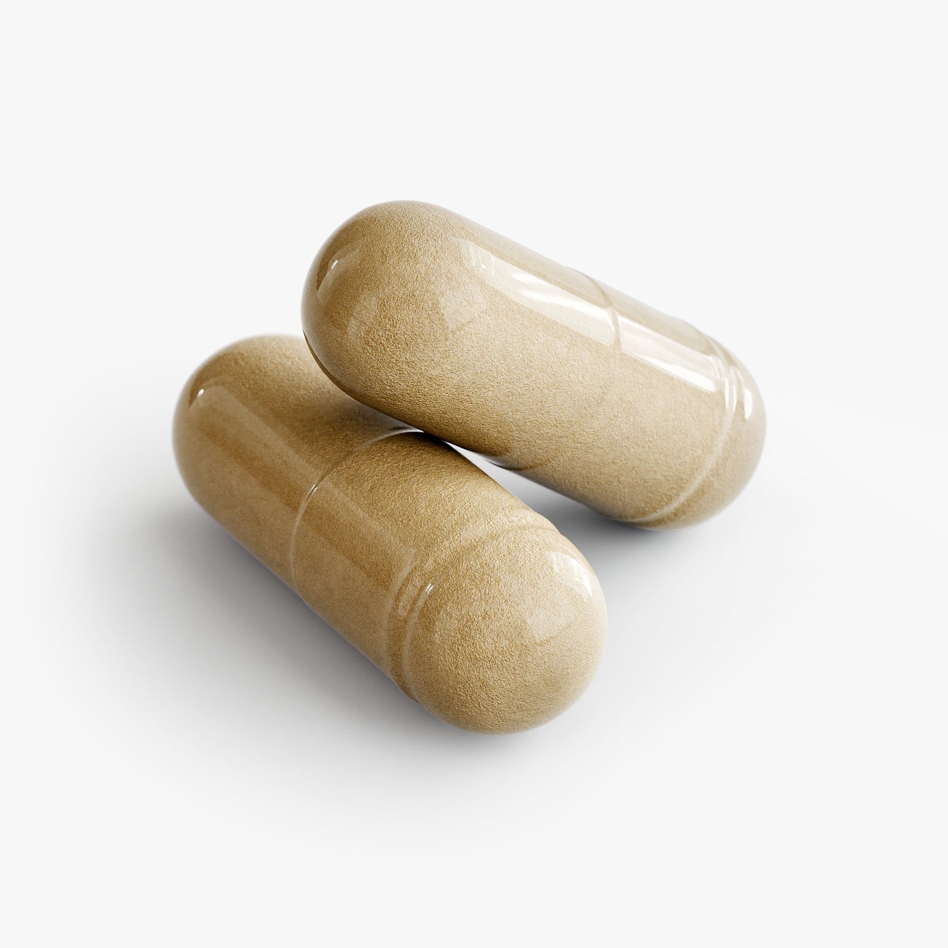 Virile Valour Moringa Pure For Men beige capsules on a white background