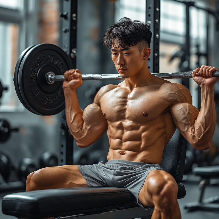 Virile Valour Natural Testoterone Boost Muscular Male Model lifting weights in a gym setting