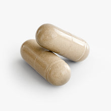 Virile Valour Sleep Formula For Men beige capsules on a white background